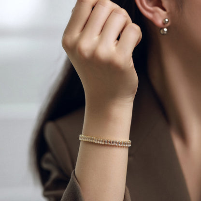 [Elite]Exquisite Emerald Cut Daily Bracelet