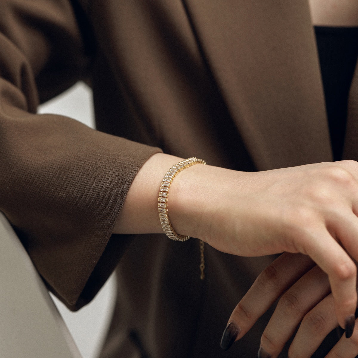 [Elite]Exquisite Emerald Cut Daily Bracelet