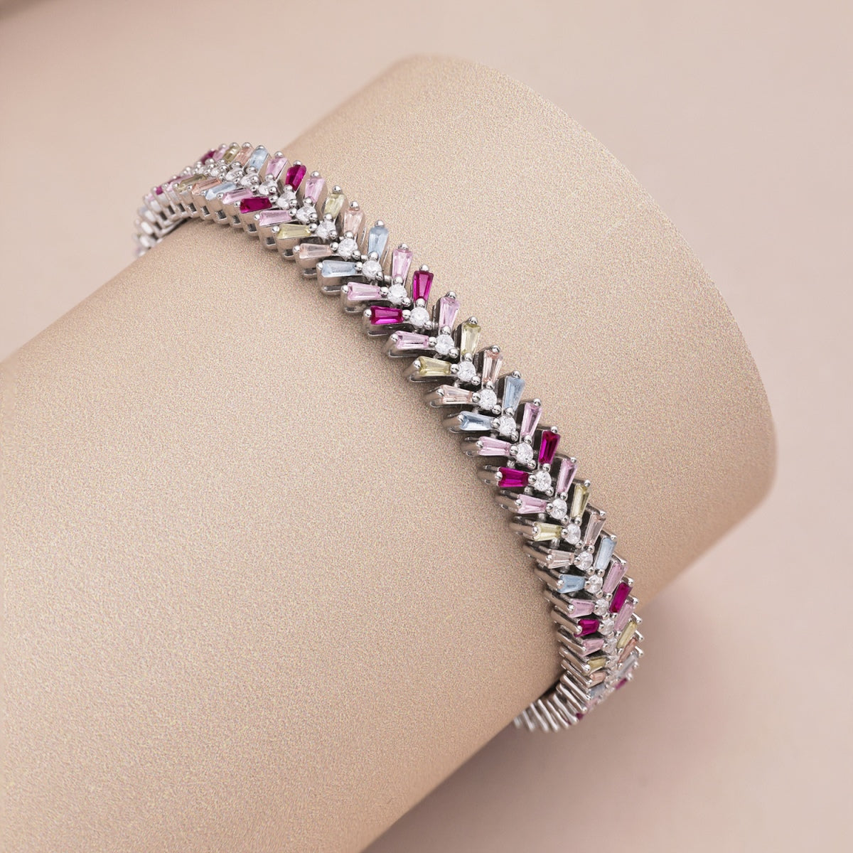 [Elite]Dainty Radiant Emerald Cut Daily Bracelet