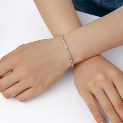 [Elite]Dazzling Sparkling Round Cut Daily Bracelet