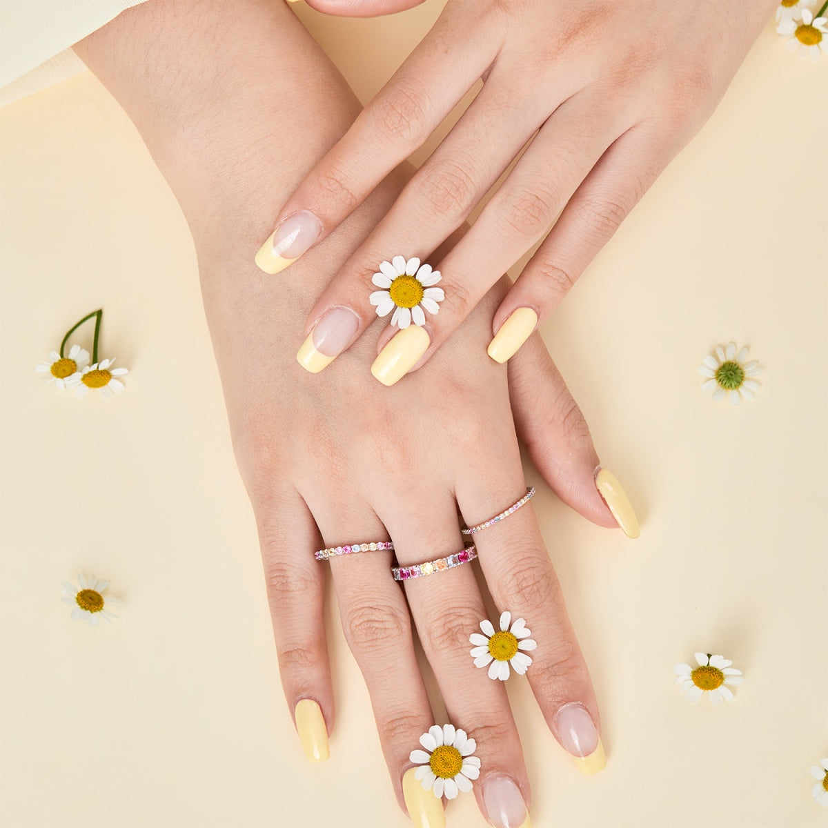 [Elite]Elegant Vivid Round Cut Daily Ring