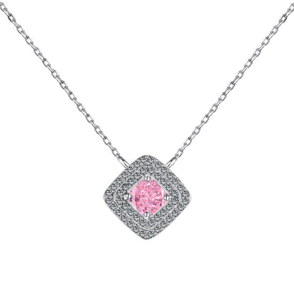 [Elite]Sparkling Asscher Cut Necklace