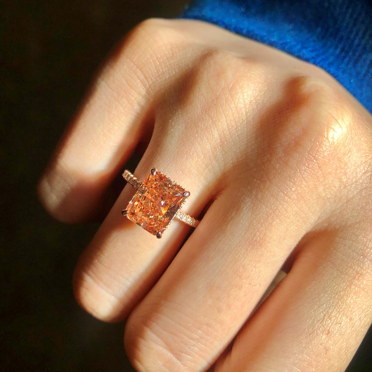 [Elite]4.0 Carat Luxurious Engagement Ring