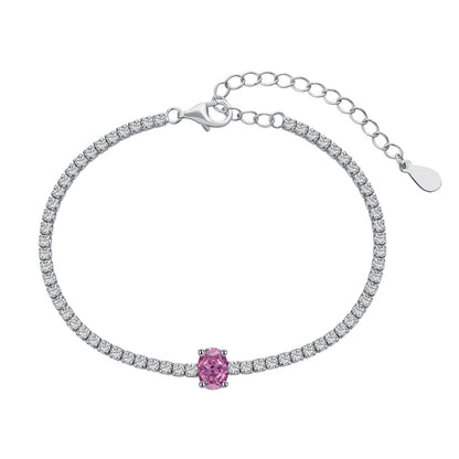 [Elite]0.75 Carat Exquisite Oval Cut Daily Bracelet