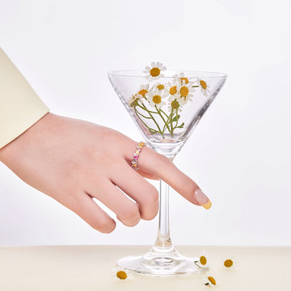 [Elite]Dazzling Polychromatic Multi cut Daily Ring