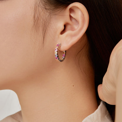 [Elite]Unique Round Cut Daily Earrings