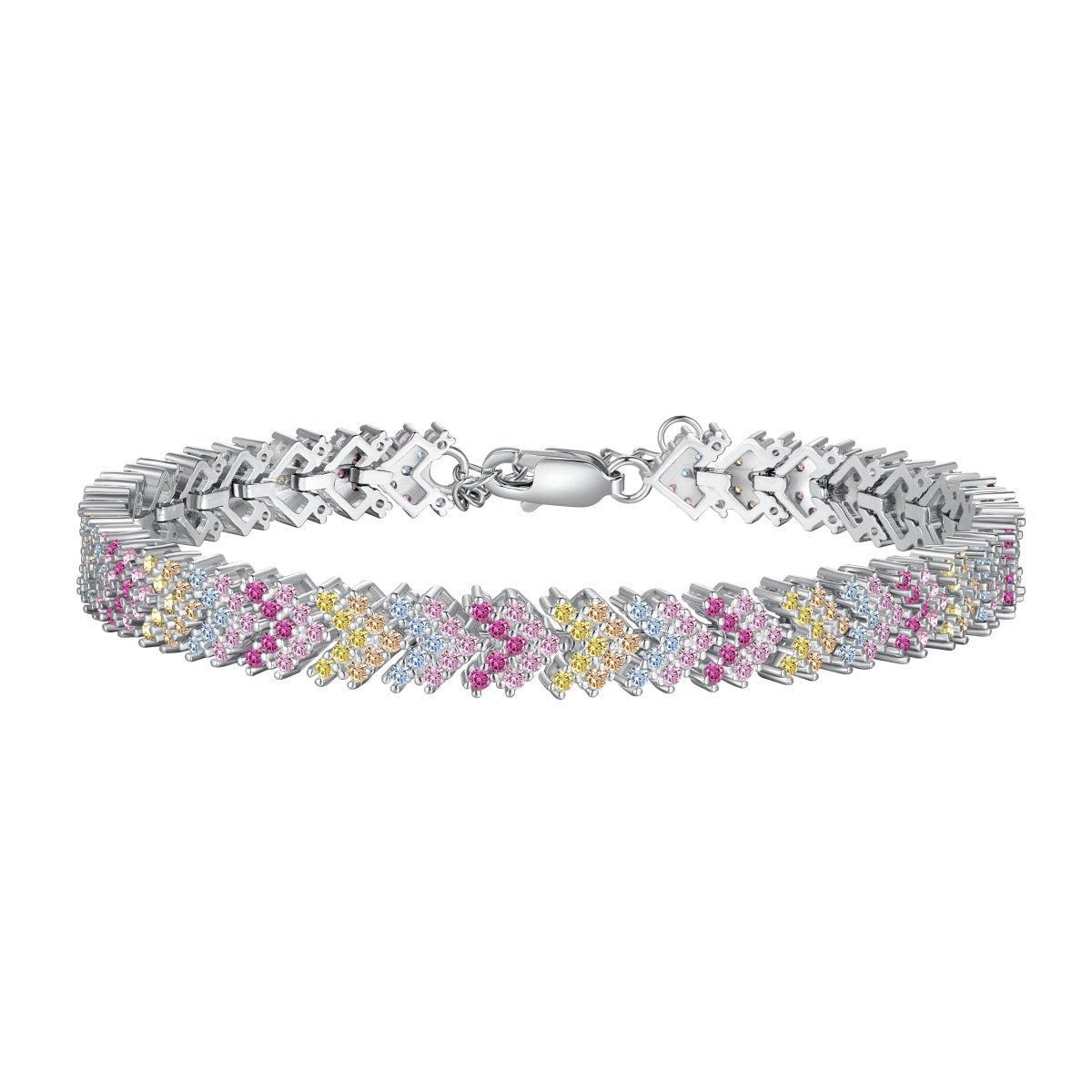 [Elite]Ornate Sparkling Round Cut Party Bracelet