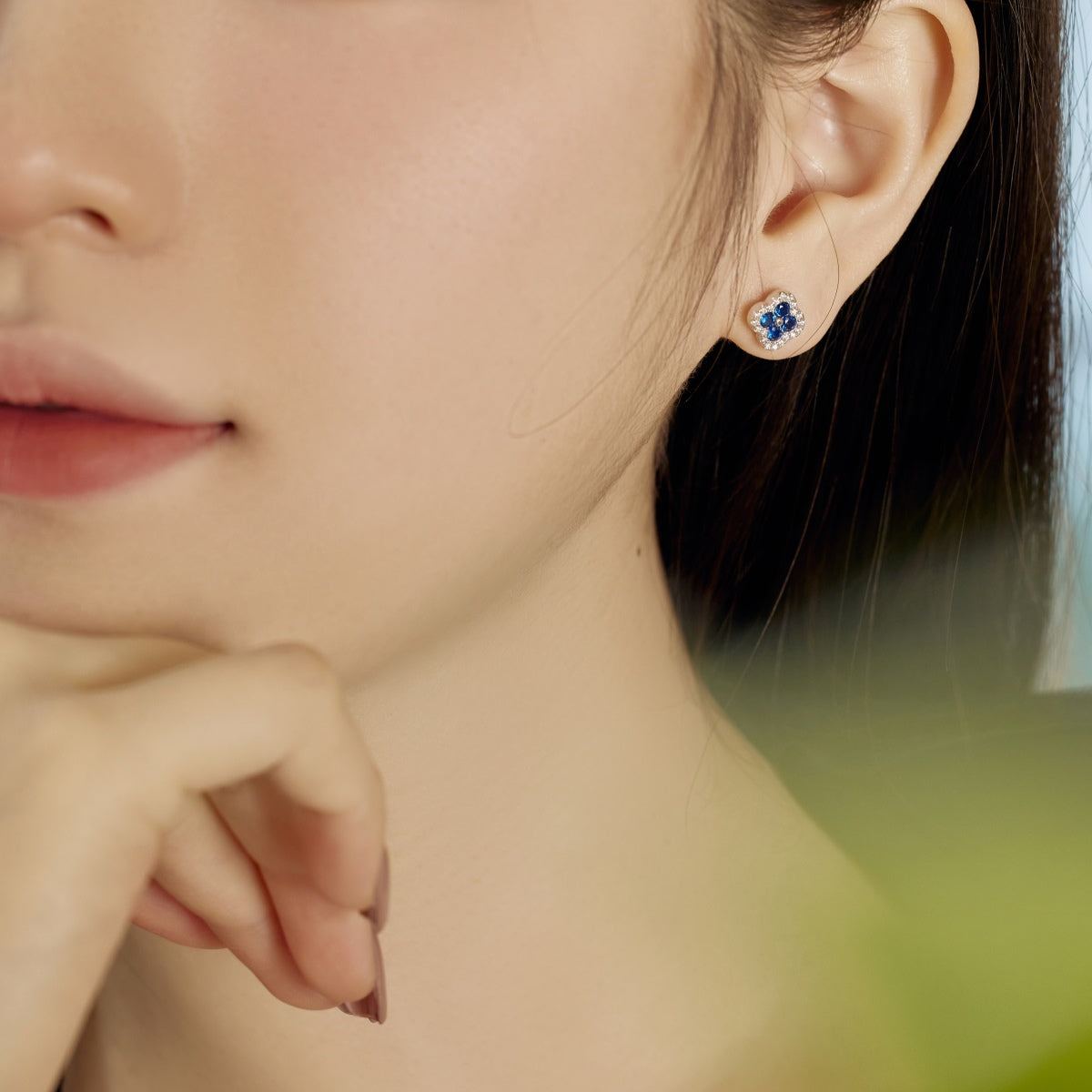 [Elite]Four-Leaf Clover Flower Shaped Earrings