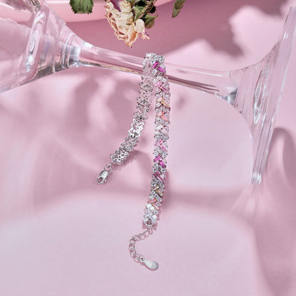 [Elite]Dazzling Unique Multi Shape Daily Bracelet