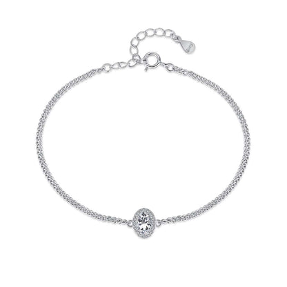[Elite]Exquisite Oval Shape Bracelet