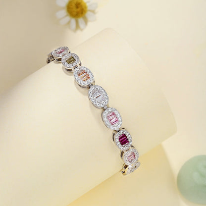 [Elite]Exquisite Ornate Emerald Cut Daily Bracelet