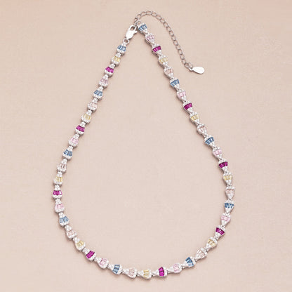 [Elite]Radiant Colorful Rainbow Necklace