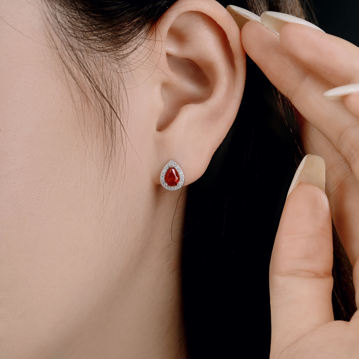 [Elite]Luxurious Water Drop Shape Earrings