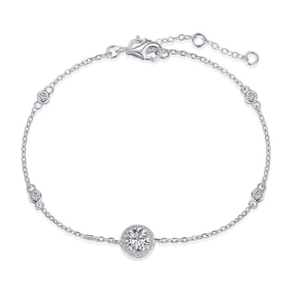 [Elite]Dazzling Round Cut Shape Bracelet