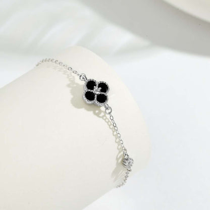 [Elite]Delicate Four Leaf Clover Bracelet