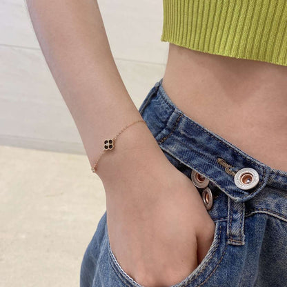 [Elite]Delicate Four Leaf Clover Bracelet