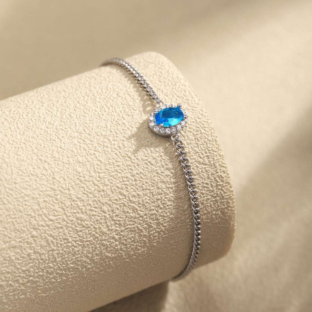 [Elite]Exquisite Oval Shape Bracelet