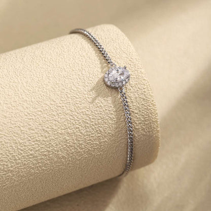 [Elite]Exquisite Oval Shape Bracelet