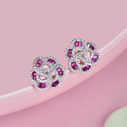 [Elite]Exquisite Flower Shape Daily Earrings