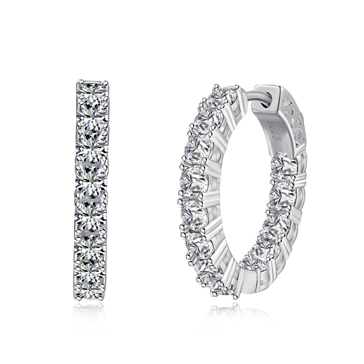 [Elite]Unique Round Cut Daily Earrings