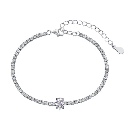 [Elite]0.75 Carat Exquisite Oval Cut Daily Bracelet