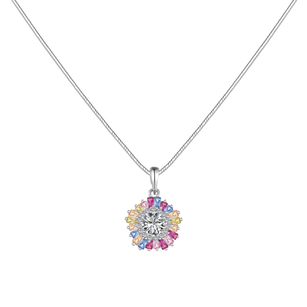 [Elite]Charming Flower Colorful Necklace