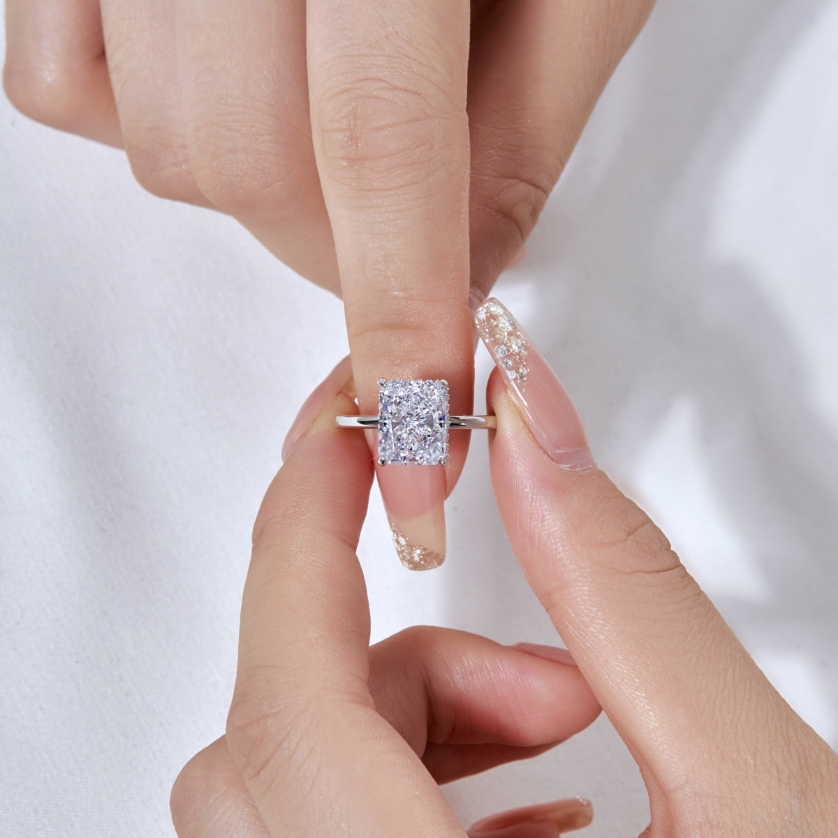 [Elite]4.0 Carat Ornate Enchanting Radiand Cut Banquet Ring