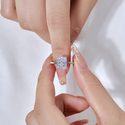 [Elite]4.0 Carat Ornate Enchanting Radiand Cut Banquet Ring