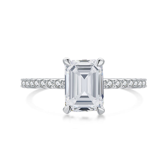 [Elite]2.0 Carat Scintillating Ornate Radiant Cut Party Ring