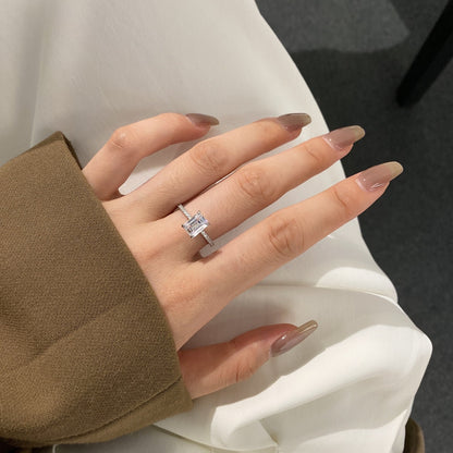 [Elite]2.0 Carat Scintillating Ornate Radiant Cut Party Ring