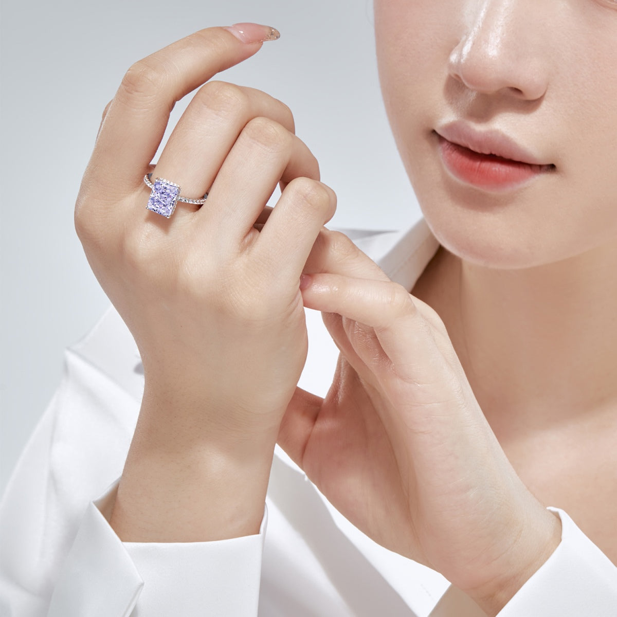 [Elite]4.0 Carat Luxurious Engagement Ring