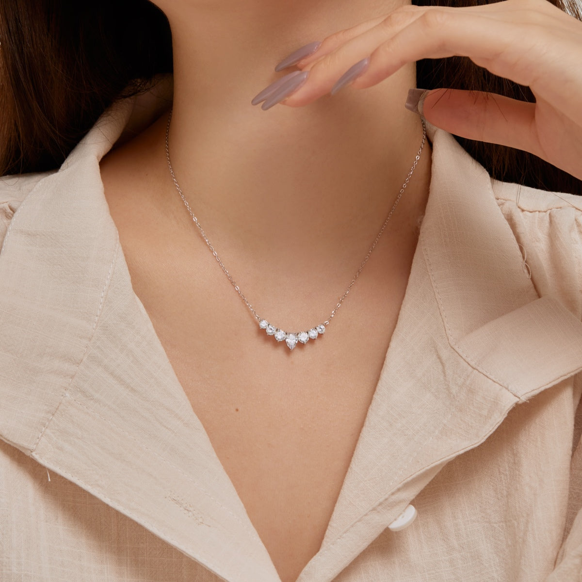 [Elite]Dainty Colorful Heart Necklace