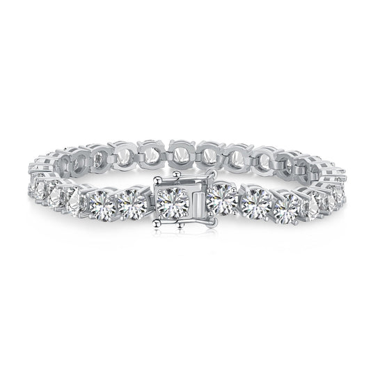 [Elite]0.75 Carat Dazzling Round Cut Wedding Bracelet