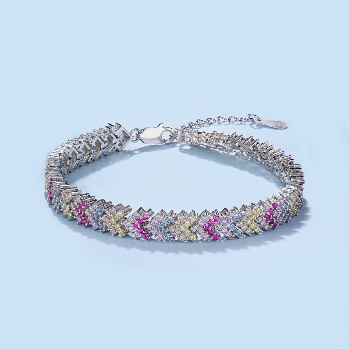 [Elite]Ornate Sparkling Round Cut Party Bracelet