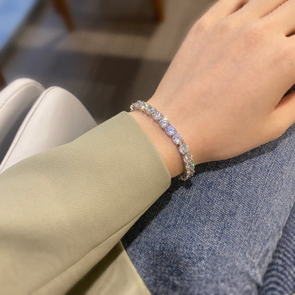 [Elite]0.75 Carat Dazzling Round Cut Wedding Bracelet
