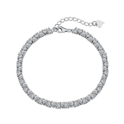 [Elite]Dazzling Romantic Heart Shape Lover Bracelet
