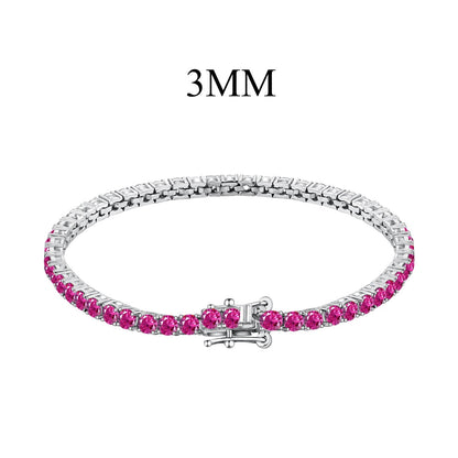 [Elite]Radiant Colorful Round Cut Party Bracelet