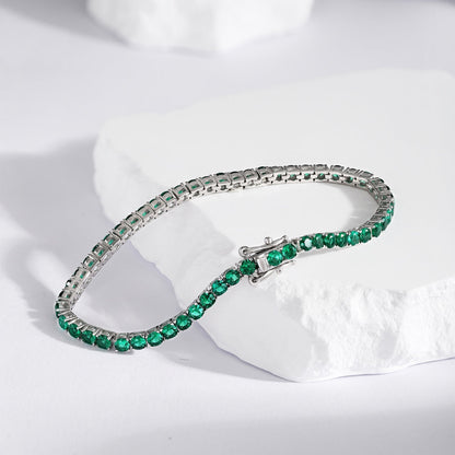 [Elite]Radiant Colorful Round Cut Party Bracelet