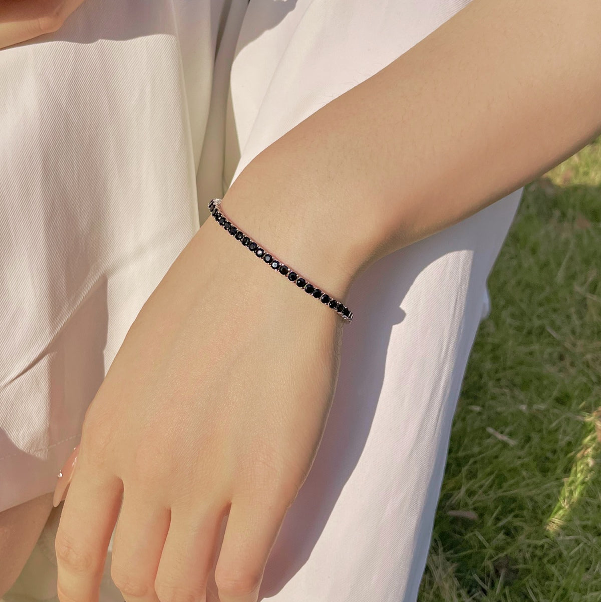 [Elite]Radiant Colorful Round Cut Party Bracelet