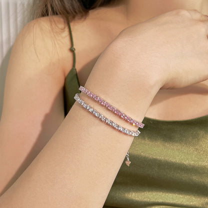 [Elite]Dazzling Romantic Heart Shape Lover Bracelet