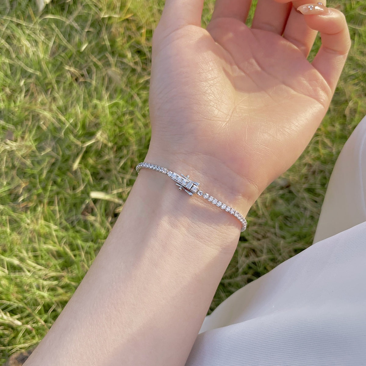 [Elite]Radiant Colorful Round Cut Party Bracelet
