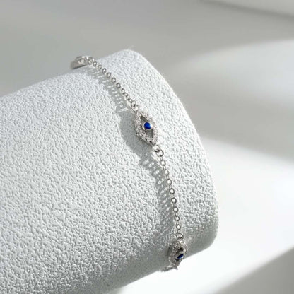 [Elite]Evil Eye Shape Pendent Necklace
