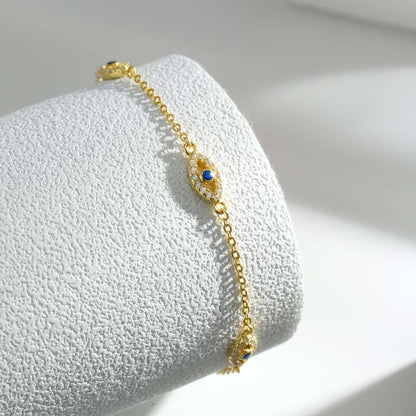 [Elite]Evil Eye Shape Pendent Necklace