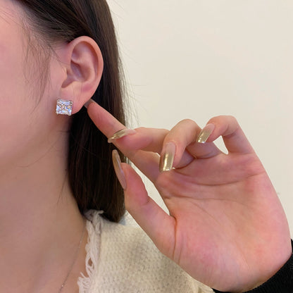 [Elite]Delicate Square Shape Earrings
