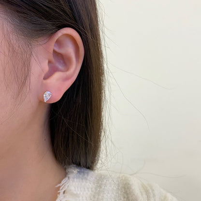 [Elite]Ornate Water Drop Shape Earrings