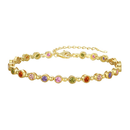 [Elite]Sparkling Exquisite Round Cut Party Bracelet