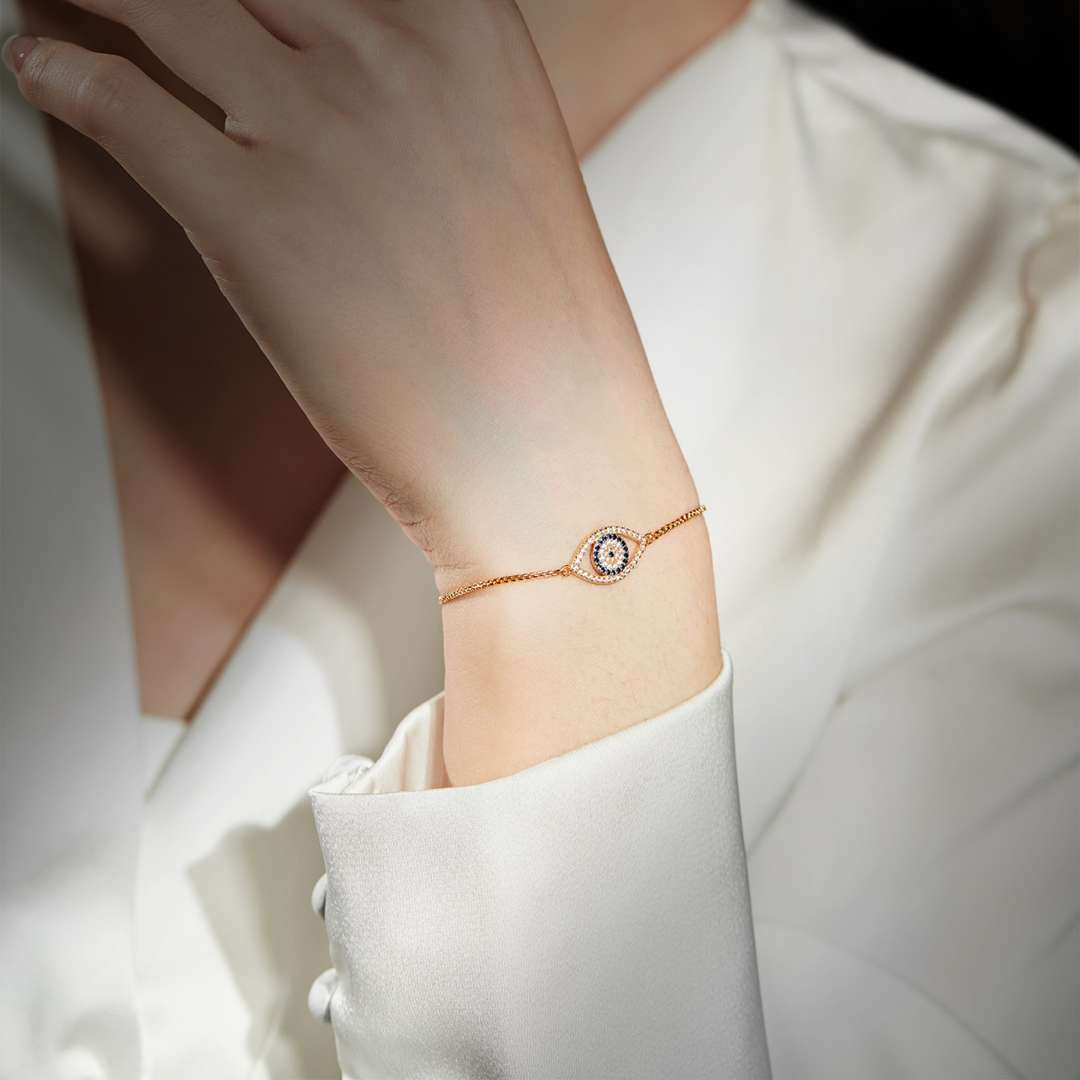 [Elite]Dazzling Eye Shape Necklace