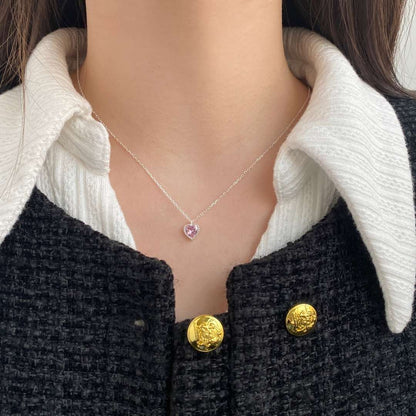 [Elite]Ornate Heart Shape Necklace