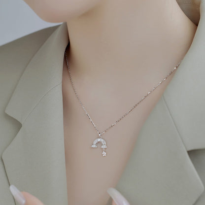 [Elite]Unique Rainbow Star Necklace
