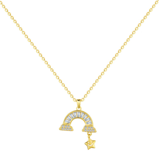 [Elite]Unique Rainbow Star Necklace